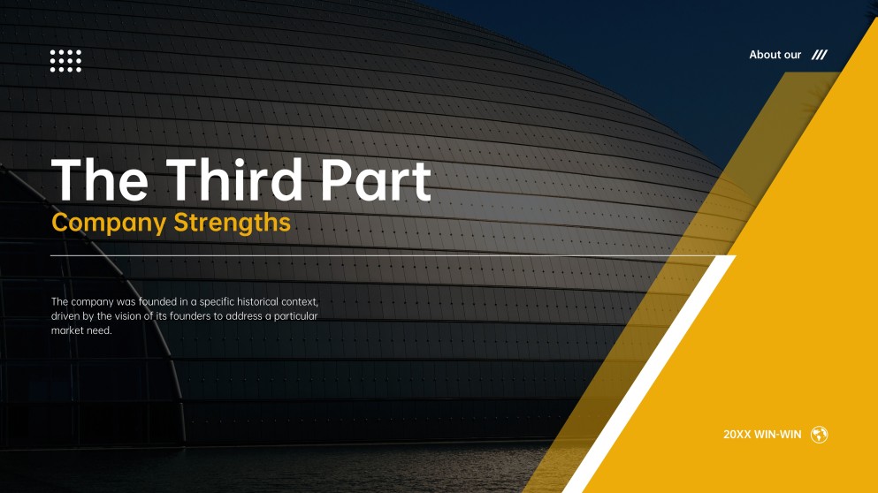 Plantilla de Presentación de Plan de Negocios Dinámico