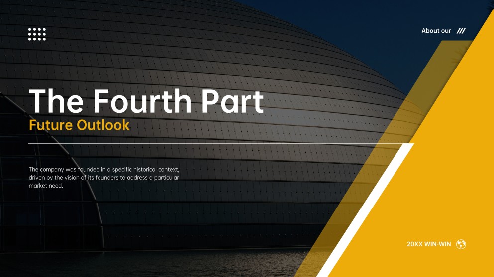 Plantilla de Presentación de Plan de Negocios Dinámico