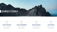 Modèle PPT de présentation de l'équipe professionnelle d'affaires