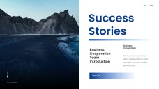 Modèle PPT de présentation de l'équipe professionnelle d'affaires