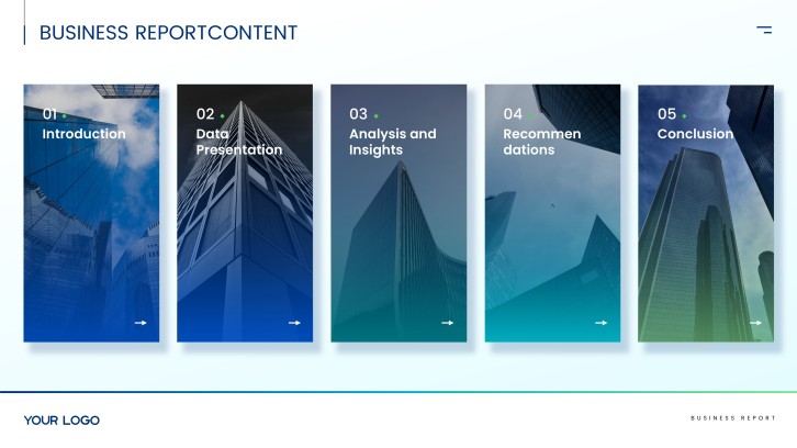 Corporate Business Report for Annual Reviews slide 2: Case Study Agenda