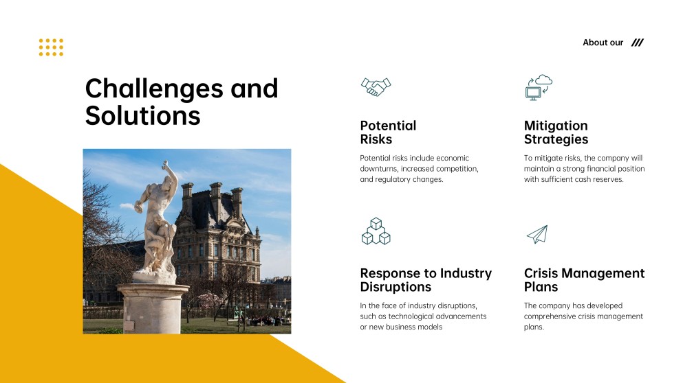 Plantilla de Presentación de Plan de Negocios Dinámico