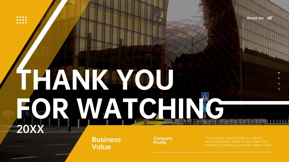 Plantilla de Presentación de Plan de Negocios Dinámico