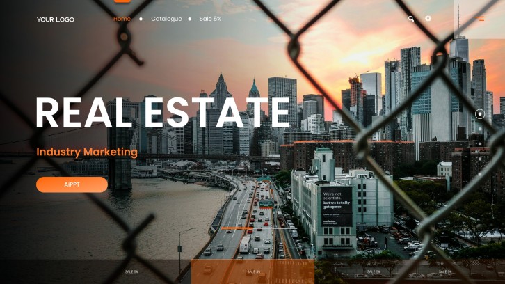 Template PowerPoint Presentasi Riset Pasar