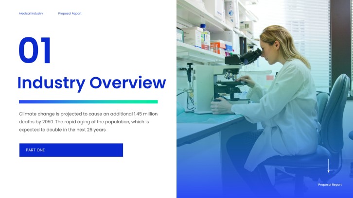 CarePath healthcare consulting proposal healthcare market overview slide preview