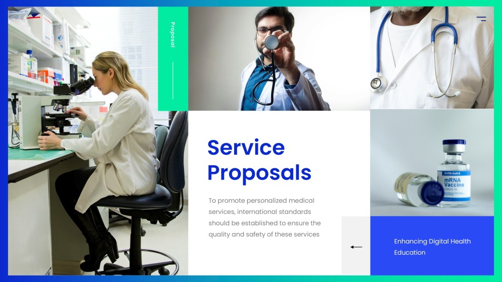 Clean Business Proposal Presentation Template