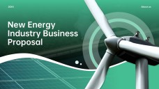 Eco-Friendly Business Proposal PowerPoint Template