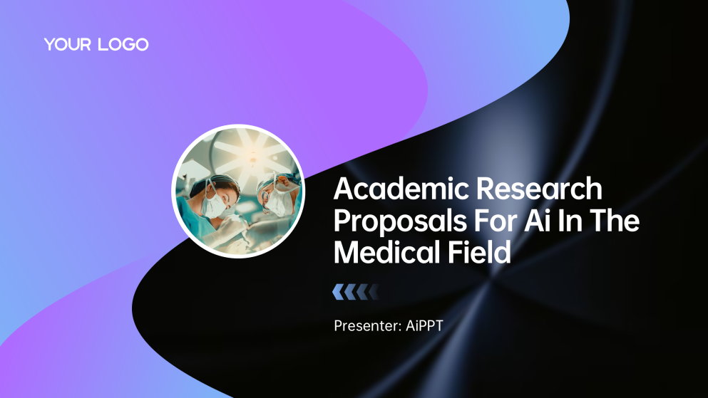 Modern Project Proposal Presentation Template