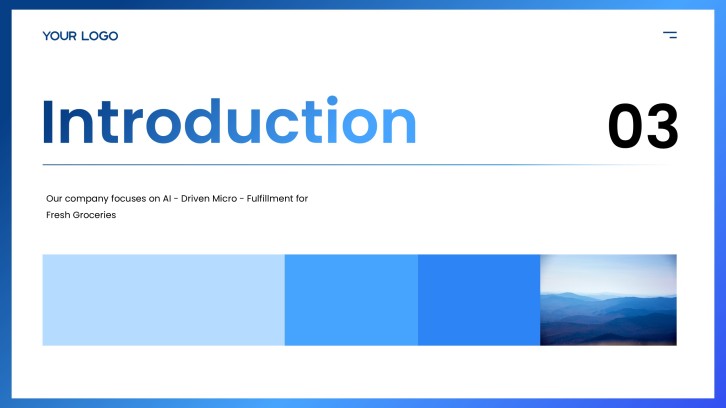 Project Management Monthly Report PPT slide 11: Product Introduction