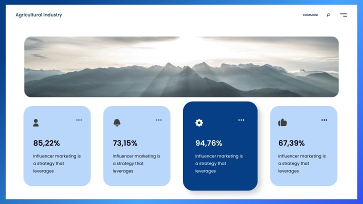 Project Management Monthly Report PPT slide 13: Key Performance Metrics