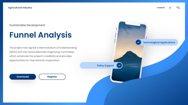 Project Management Monthly Report PPT slide 16: Funnel Analysis