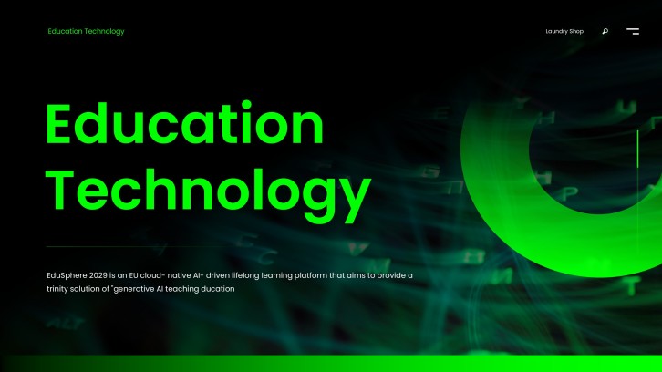 Free EdTech Pitch Deck Presentation Template