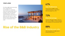 Airbnb-ähnliche Startup Pitch Deck PPT Vorlage