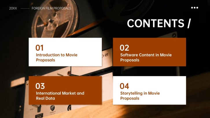Emberline film pitch deck pitch overview slide preview