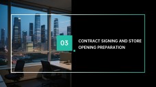 Franchise Sales System Workflow PowerPoint Template