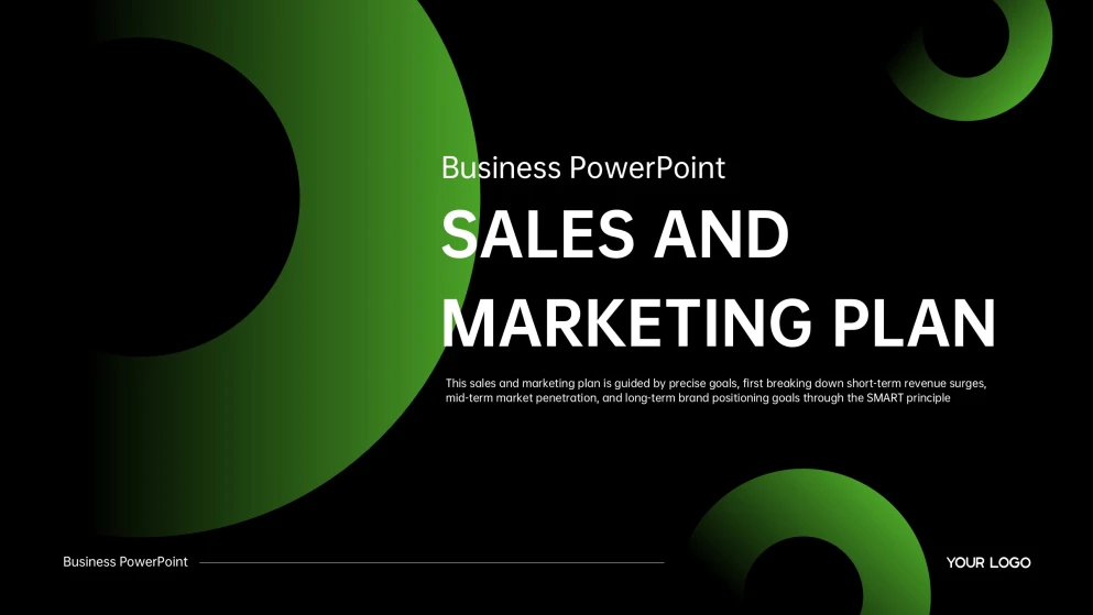 Integrated Sales and Marketing Plan PPT Template
