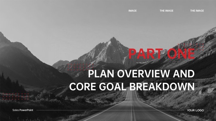 Northstar sales training example part one: goals slide