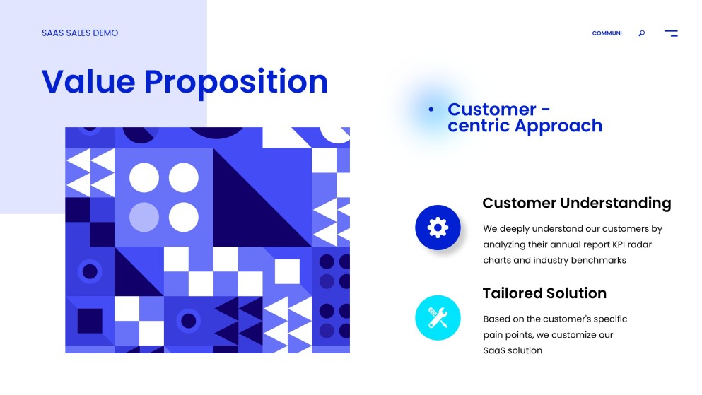 Professional SaaS Sales Pitch Deck Template