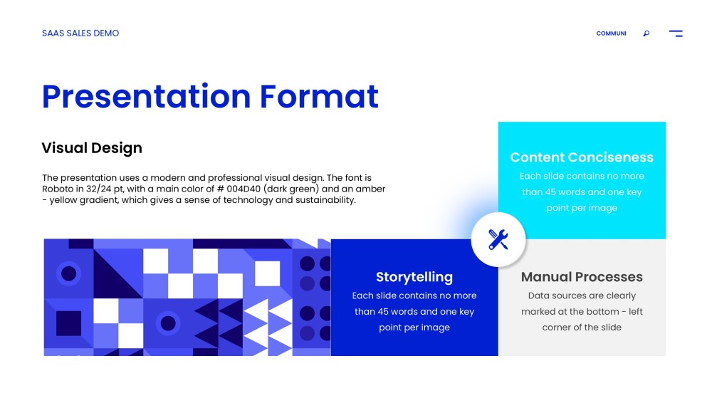 Professional SaaS Sales Pitch Deck Template