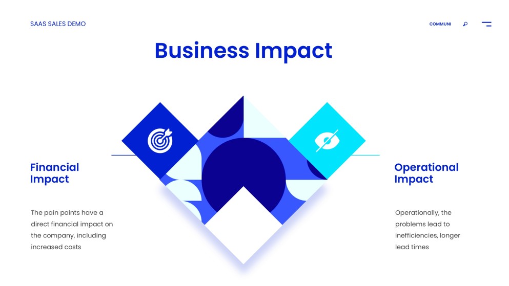 Professional SaaS Sales Pitch Deck Template