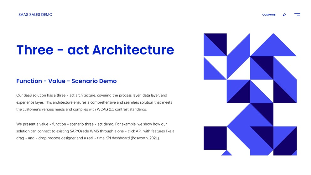 Professional SaaS Sales Pitch Deck Template