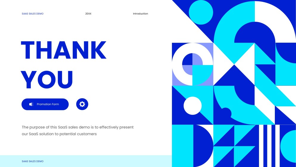 Professional SaaS Sales Pitch Deck Template