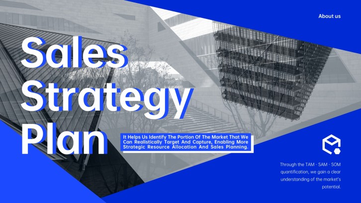 Dynamic Sales Strategy Presentation Template
