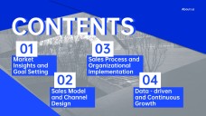 動的な販売戦略プレゼンテーションテンプレート