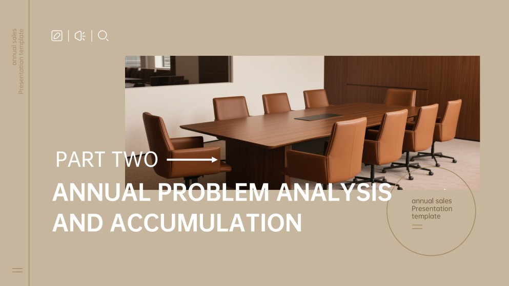 Annual Sales Performance Review Presentation Template