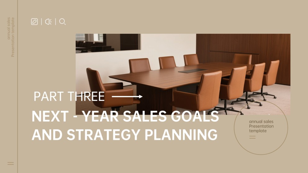 Annual Sales Performance Review Presentation Template