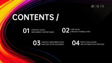 Vibrant Sales Strategy PowerPoint Template