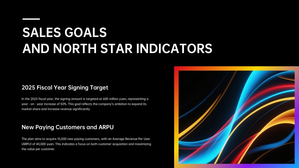 Vibrant Sales Strategy PowerPoint Template