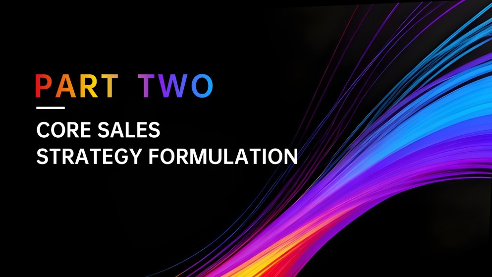 Vibrant Sales Strategy PowerPoint Template