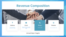 Plantilla de Presentación del Plan de Ventas Moderno Azul