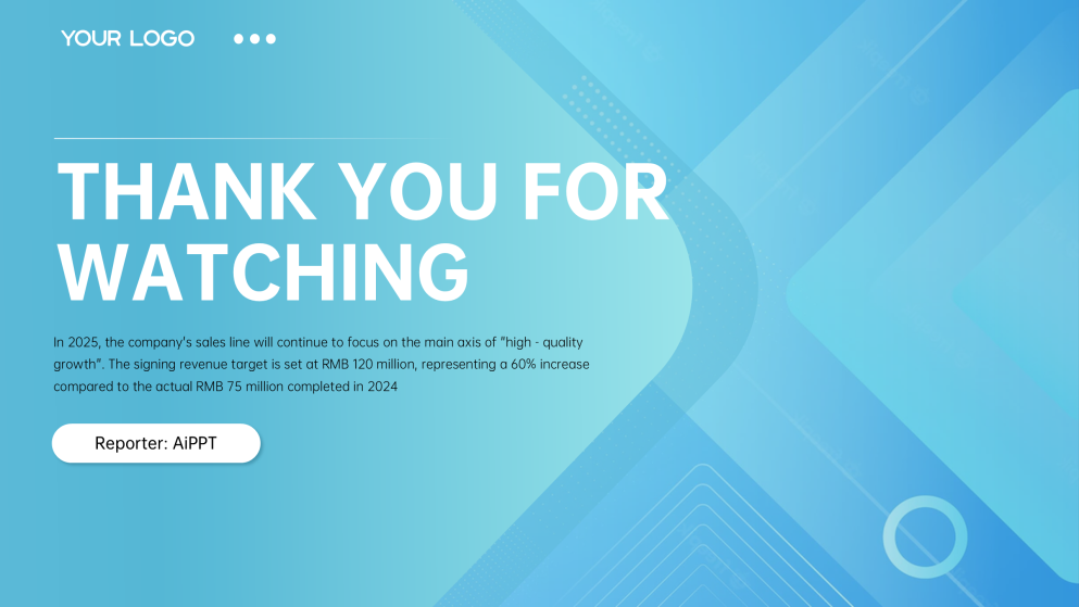 Plantilla de Presentación del Plan de Ventas Moderno Azul