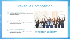 Plantilla de Presentación del Plan de Ventas Moderno Azul