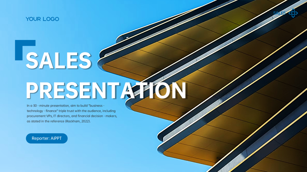 Cohesive Sales and Marketing Strategy Deck