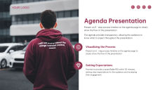 Modelo de Apresentação PPT de Vendas Criativo Roxo