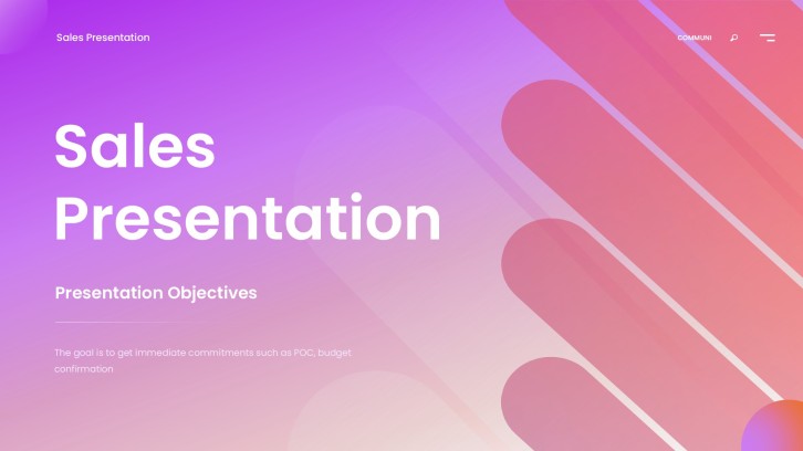 Elegant Business for Sale Presentation Template