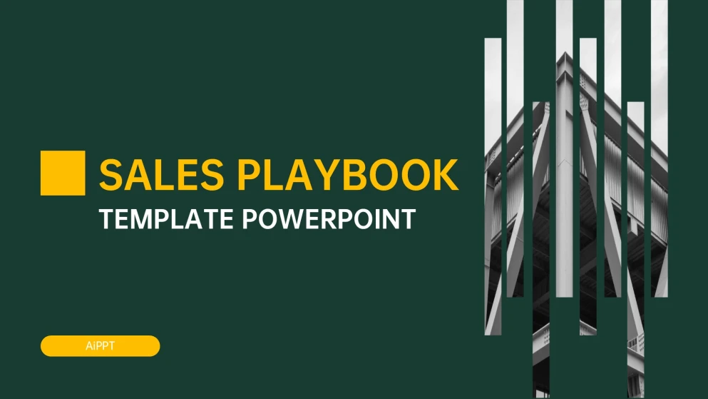 Minimal Geometric Sales Presentation Template