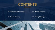 Elegant Business Strategy PowerPoint Template