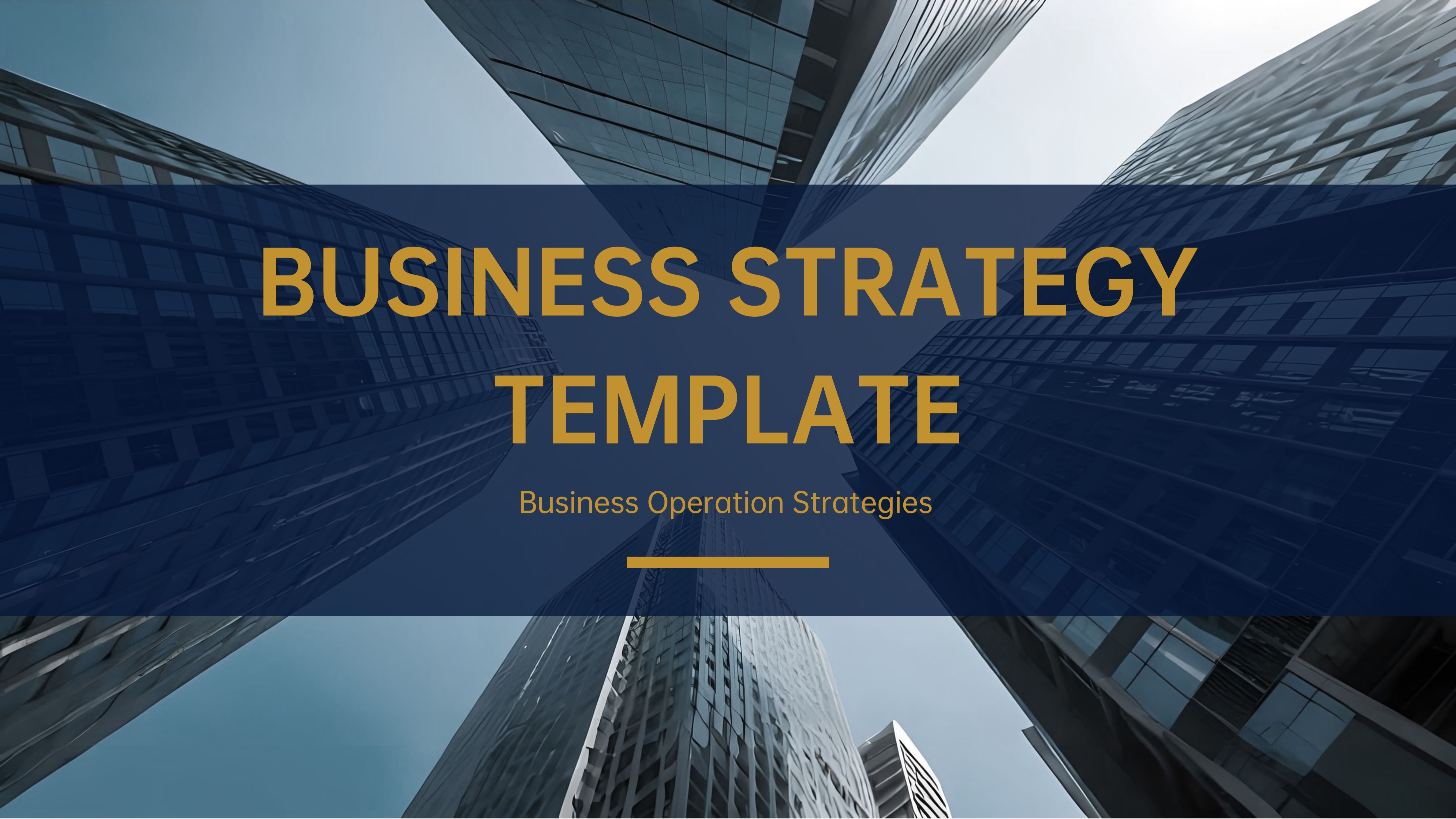 Elegant Business Strategy PowerPoint Template