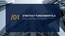 Elegant Business Strategy PowerPoint Template