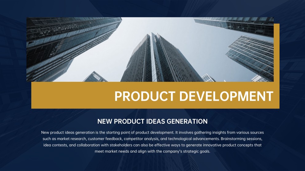 Elegant Business Strategy PowerPoint Template