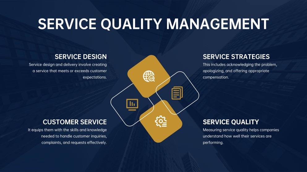 Elegant Business Strategy PowerPoint Template