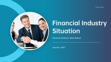 Gradient Business Strategy PowerPoint Template