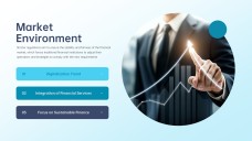 Gradient Business Strategy PowerPoint Template