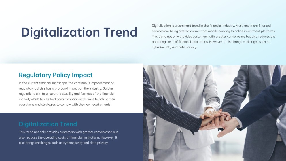Gradient Business Strategy PowerPoint Template