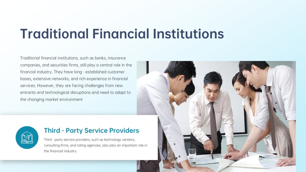 Gradient Business Strategy PowerPoint Template