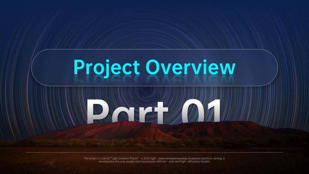 Plantilla de PowerPoint para Plan de Negocios Corporativo Deep Blue